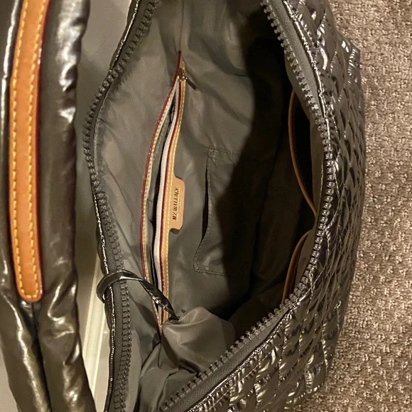 MZ Wallace Metallic Quilted Shoulder Bag - Picture 4 of 5